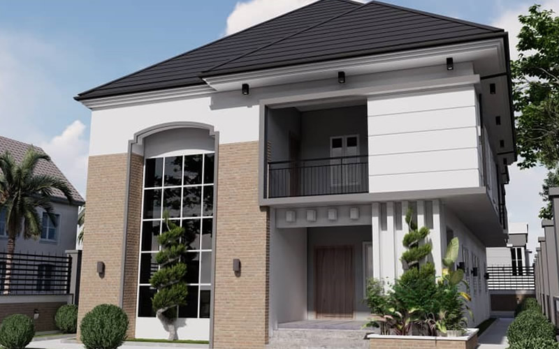 Detached Residential Construction at Reef Courts Estate, Port Harcourt Detached residential construction project at Lot 168, Phase 2, Reef Courts Estate in Port Harcourt by Temamost Nigeria Ltd showcasing expert building design