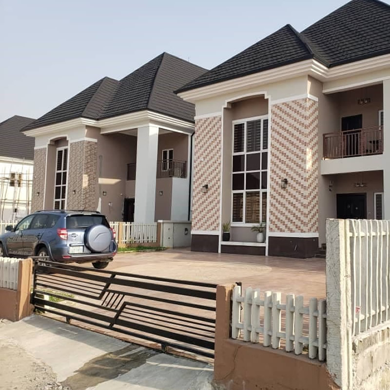 Latest Construction Project in Port Harcourt Modern construction project in Port Harcourt by Temamost Nigeria Ltd showcasing innovative building design and expert project management.