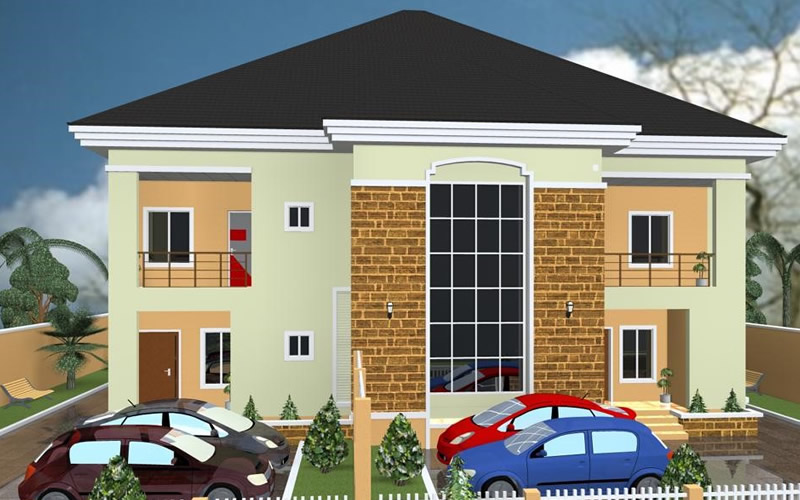 Detached Residential Construction - Reef Courts Estate, Port Harcourt Detached residential construction at Lot 1533/34, Phase 3, Reef Courts Estate in Port Harcourt by Temamost Nigeria Ltd